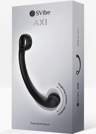 SNAIL VIBE - AXI VIBRIERENDER MASSAGESTAB SCHWARZ