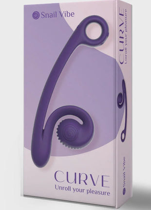SNAIL VIBE - CURVE VIBRATOR ROSA - HI-TECH Vibrator