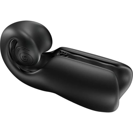 SNAIL VIBE - EVO FÜR IHN MÄNNLICHER MASTURBATOR SLIDE NROLL SCHWARZ
