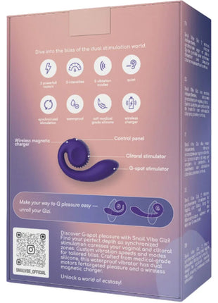 SNAIL VIBE - GIZI DUAL STIMULATOR - A-Punkt Vibratoren