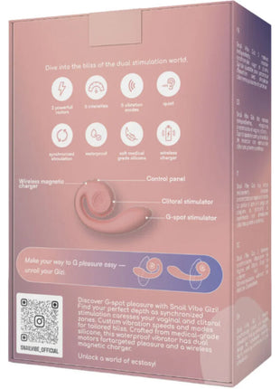 SNAIL VIBE - GIZI DUAL STIMULATOR - A-Punkt Vibratoren