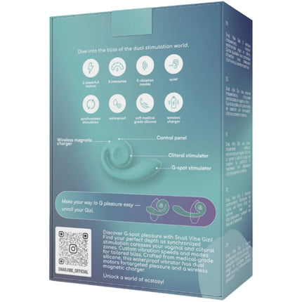 SNAIL VIBE - GIZI DUAL STIMULATOR - A-Punkt Vibratoren