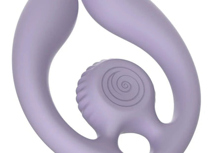 SNAIL VIBE - GIZI DUO PAARSTIMULATOR FERNBEDIENUNG LILA