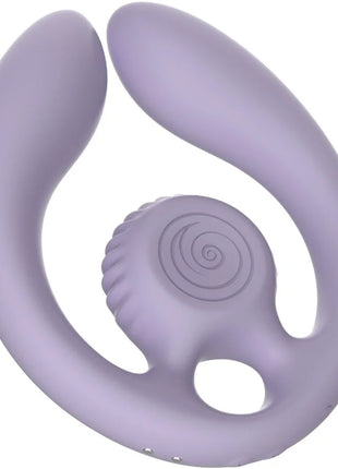SNAIL VIBE - GIZI DUO PAARSTIMULATOR FERNBEDIENUNG LILA