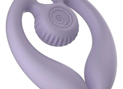SNAIL VIBE - GIZI DUO PAARSTIMULATOR FERNBEDIENUNG LILA