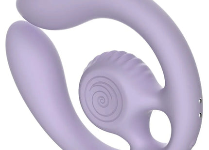 SNAIL VIBE - GIZI DUO PAARSTIMULATOR FERNBEDIENUNG LILA