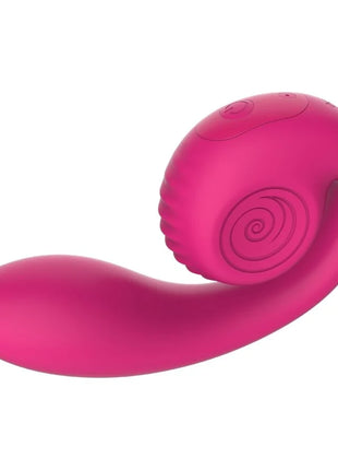 SNAIL VIBE - GIZI LITE DUAL G-SPOT & CLITORAL PINK VIBRATOR