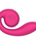 SNAIL VIBE - GIZI LITE DUAL G-SPOT & CLITORAL PINK VIBRATOR