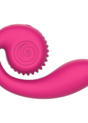 SNAIL VIBE - GIZI LITE DUAL G-SPOT & CLITORAL PINK VIBRATOR