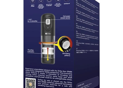 SNAIL VIBE - IKON SPARK STOSS- & ROTATIONS-MASTURBATOR