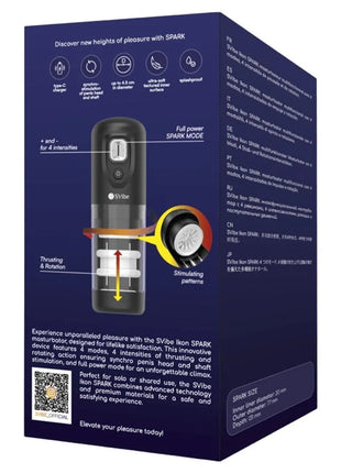 SNAIL VIBE - IKON SPARK STOSS- & ROTATIONS-MASTURBATOR