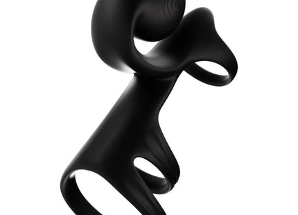 SNAIL VIBE – JOVI ARC Paar-Ring mit Fernbedienung - Black - Penisring mit Vibration