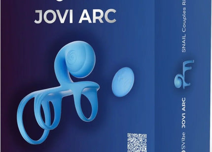 SNAIL VIBE – JOVI ARC Paar-Ring mit Fernbedienung - Penisring mit Vibration