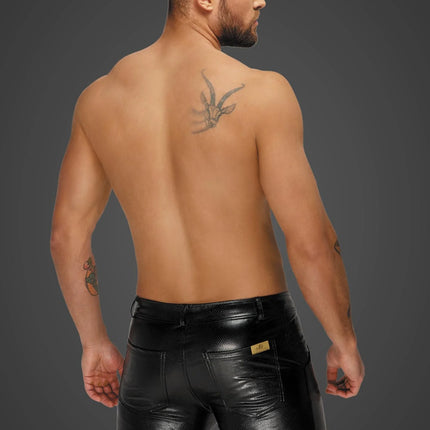 Snake wetlook Shorts H068 von Noir Handmade Alpha Collection - Herren-Shorts