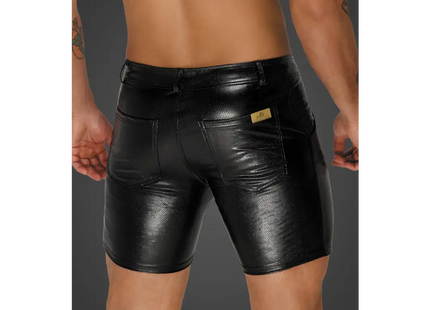 Snake wetlook Shorts H068 von Noir Handmade Alpha Collection - Herren-Shorts