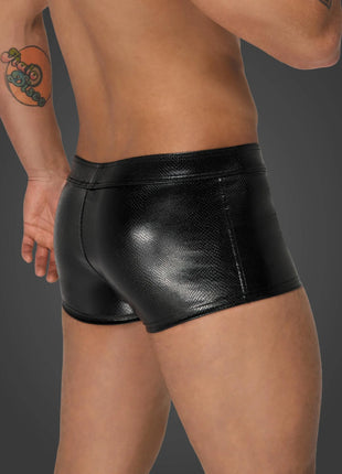 Snake wetlook Shorts H069 von Noir Handmade Alpha Collection - Herren-Shorts