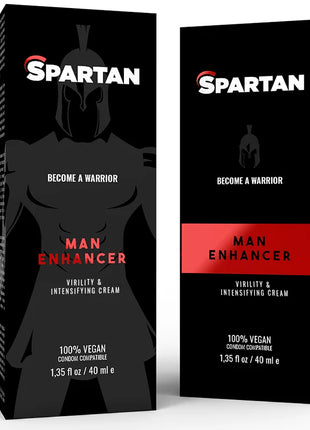 SPARTAN - COUPLE GEL VIRILITÄT UND INTENSIFIZIERENDE 100 % VEGANE CREME - Penisvergrößerung