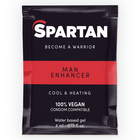 Spartans man enhancer schwarz rotes folie paket 4 ml veganes kalt-heiss gel zur erektionsverbesserung