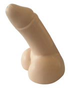 Beiger silikon stressbalancer in phallusform von spencer und fleetwood zur stressreduktion