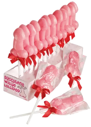 SPENCER & FLEETWOOD – Saftiges Willie Lollipop - Süßigkeiten
