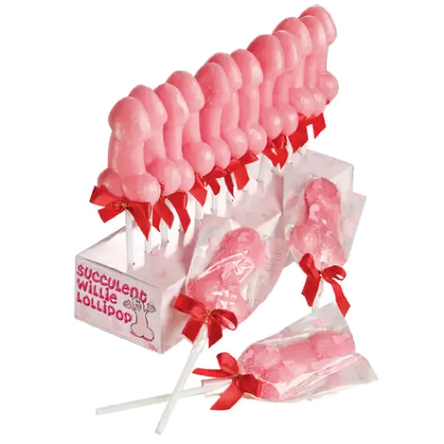 SPENCER & FLEETWOOD – Saftiges Willie Lollipop - Süßigkeiten