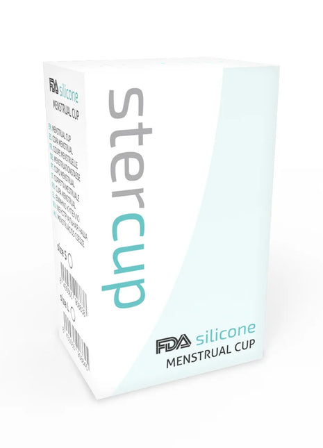 STERCUP - FDA SILIKON-MENSTRUALCUP AQUAMARIN - GRÖSSE S