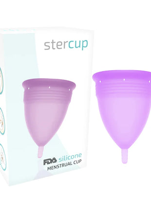 STERCUP - FDA SILIKON-MENSTRUALCUP FLIEDER - GRÖSSE S