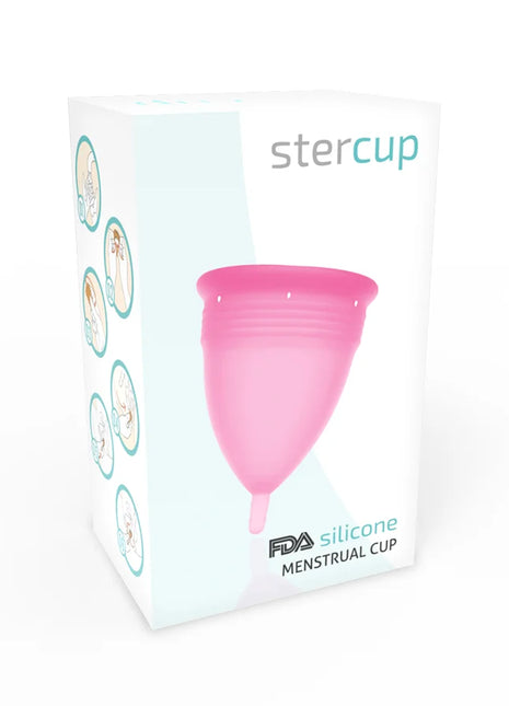 STERCUP - FDA SILIKON-MENSTRUALCUP ROSA - GRÖSSE S