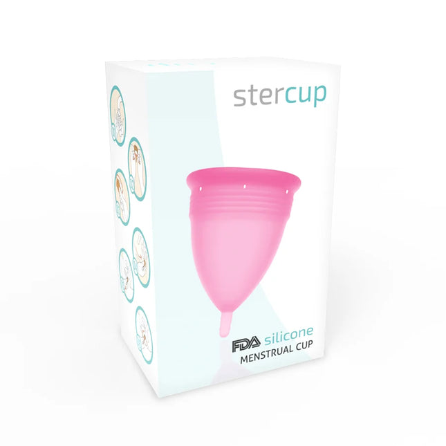 STERCUP - FDA SILIKON-MENSTRUALCUP ROSA - GRÖSSE S