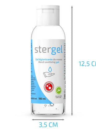 STERGEL - HYDROALKOHOLISCHES HÄNDESANITISIERUNGSGEL ALOE VERA 100ML