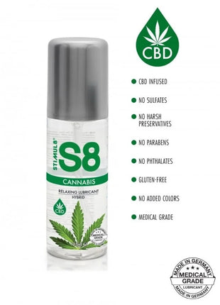STIMUL8 - S8 CANNABIS HYBRID-SCHMIERMITTEL 125 ML