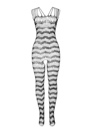 SUBBLIME - 951696 NETZ-BODYSTOCKING OHNE SCHRITT MIT TRGERN AN DEN SCHULTERN SCHWARZ EINE GRÖSSE - Bodystocking
