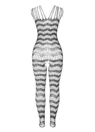 SUBBLIME - 951696 NETZ-BODYSTOCKING OHNE SCHRITT MIT TRGERN AN DEN SCHULTERN SCHWARZ EINE GRÖSSE - Bodystocking