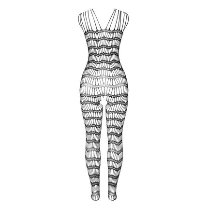 SUBBLIME - 951696 NETZ-BODYSTOCKING OHNE SCHRITT MIT TRGERN AN DEN SCHULTERN SCHWARZ EINE GRÖSSE - Bodystocking