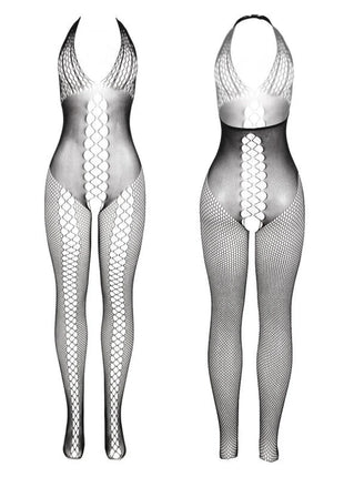 SUBBLIME - 951832 BODYSTOCKING MIT OFFENEM RÜCKEN UND KREUZDETAILS SCHWARZ EINE GRÖSSE - Bodystocking