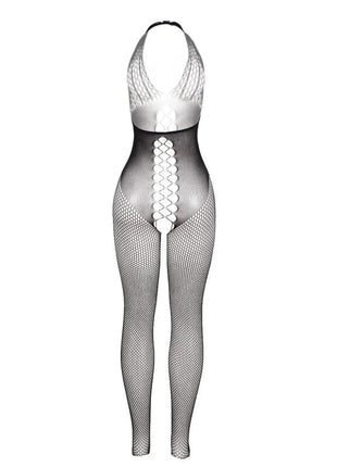 SUBBLIME - 951832 BODYSTOCKING MIT OFFENEM RÜCKEN UND KREUZDETAILS SCHWARZ EINE GRÖSSE - Bodystocking
