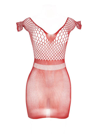 SUBBLIME - 951924 KURZES ROTES HKELKLEID MIT GRILL EINE GRÖSSE