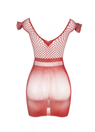 SUBBLIME - 951924 KURZES ROTES HKELKLEID MIT GRILL EINE GRÖSSE