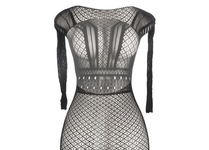 SUBBLIME - 951931 KURZES NETZKLEID MIT NACKTEM RÜCKEN EINE GRÖSSE