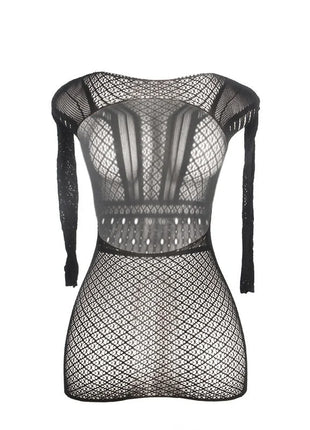 SUBBLIME - 951931 KURZES NETZKLEID MIT NACKTEM RÜCKEN EINE GRÖSSE