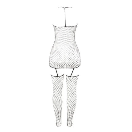 SUBBLIME - 951955 GLNZENDER NETZ-BODYSTOCKING EINE GRÖSSE - Bodystocking