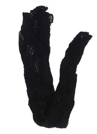 SUBBLIME - 952129 NETZ-BODYSTOCKING MIT KLEIDDESIGN UND BLUMENDETAILS SCHWARZ EINE GRÖSSE - Bodystocking