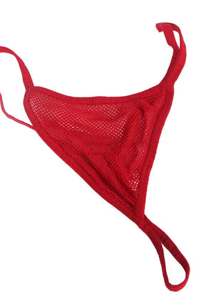 SUBBLIME - 952181 NETZ-BODYSTOCKING MIT HANDSCHUHEN UND DIAMANTEN ROT EINE GRÖSSE - Bodystocking