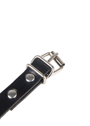 SUBBLIME - 953690 HANDSCHELLEN MIT BONDAGE-GÜRTEL SCHWARZ EINE GRÖSSE