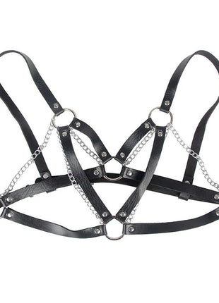 SUBBLIME - 953713 PUNK BONDAGE GÜRTEL METALLSCHNALLE SCHWARZ EINE GRÖSSE
