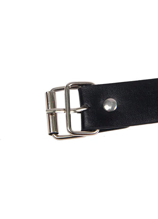 SUBBLIME - 953720 BONDAGE LEDERRIEMEN BRUSTKLEMMEN SCHWARZ EINE GRÖSSE