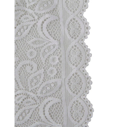 SUBBLIME - 953850 SPITZEN-BODYSUIT WEISS S/M