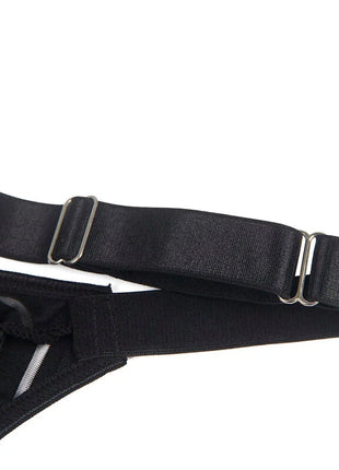 SUBBLIME - 954154 BODY MIT STRUMPFGÜRTEL SCHWARZ L/XL