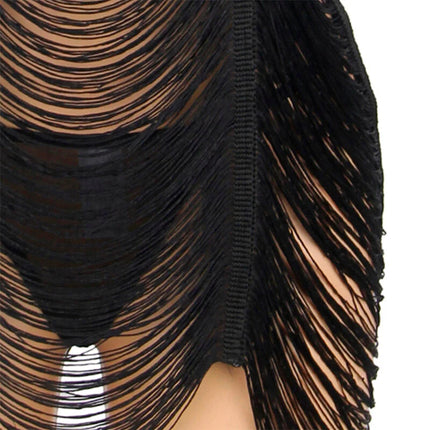 SUBBLIME - 954239 TRÄGERKLEID + STRING SCHWARZ L/XL - Sexy Dessous-Set