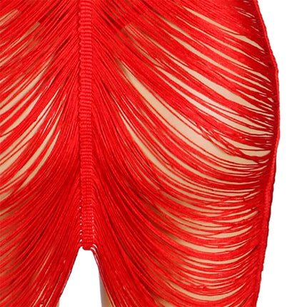 SUBBLIME - 954246 TRÄGERKLEID + STRING ROT S/M - Sexy Dessous-Set
